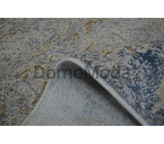 Акриловий килим La cassa 6525A d.blue-cream - Висока якість за найкращою ціною в Україні зображення 2.